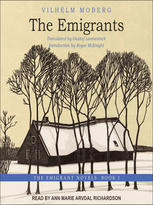 Title details for The Emigrants by Vilhelm Moberg - Wait list